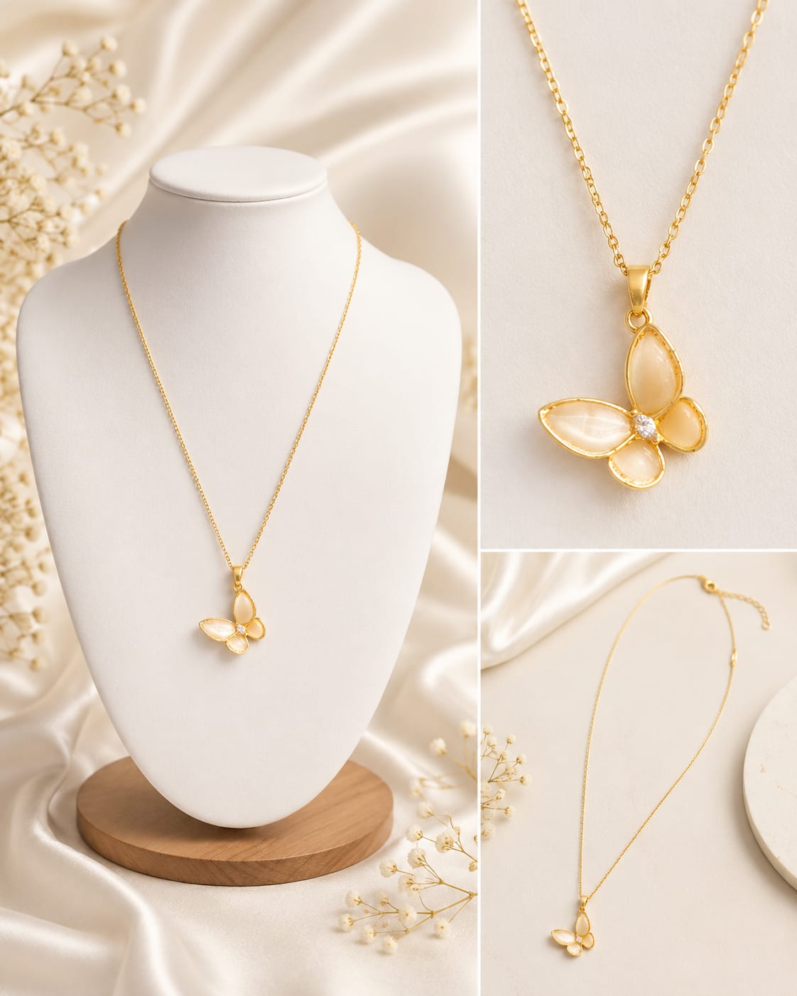AURA BUTTERFLY NECKLACE