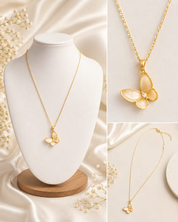 AURA BUTTERFLY NECKLACE