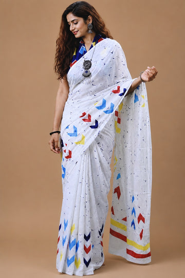 Varna Chitra Cotton Saree