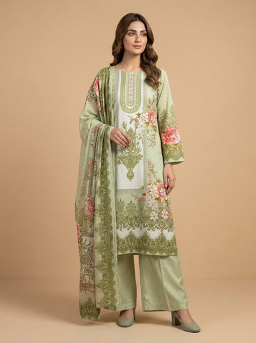 Mint Green Churidar Set