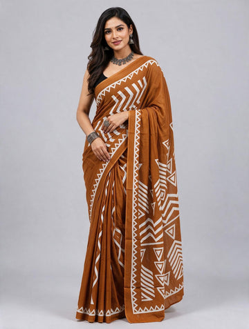 Sienna Cotton Saree