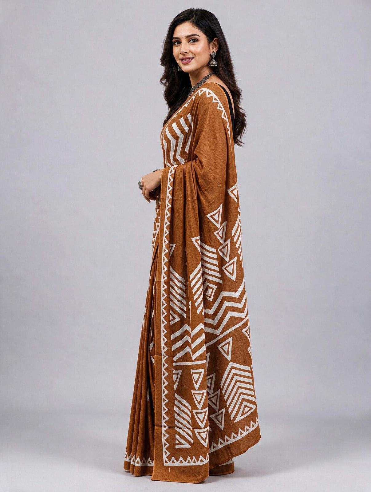 Sienna Cotton Saree