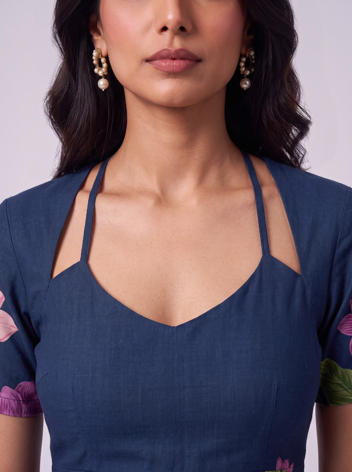 Ananya Blue Tunic Top