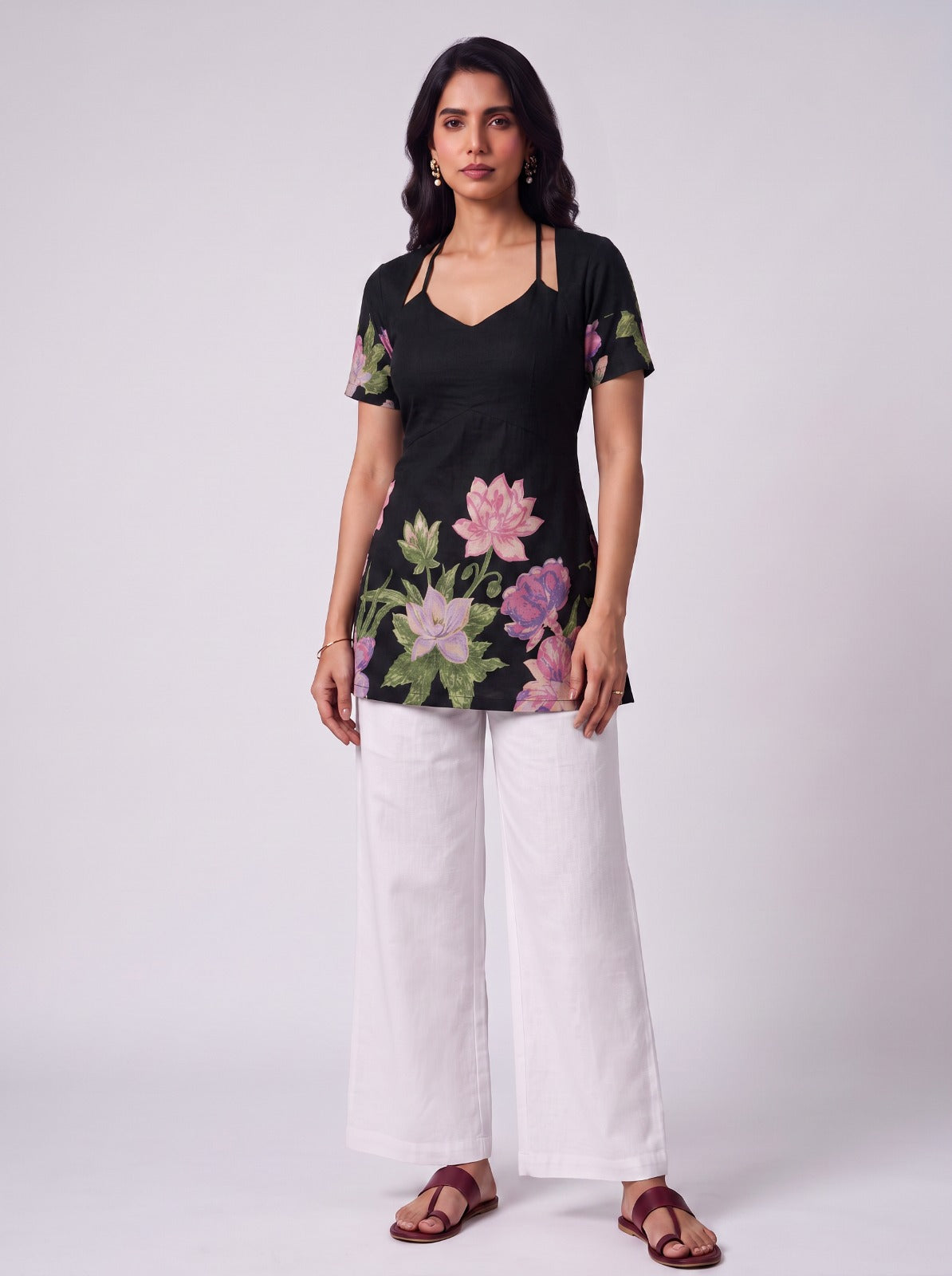 ANANYA BLACK TUNIC TOP