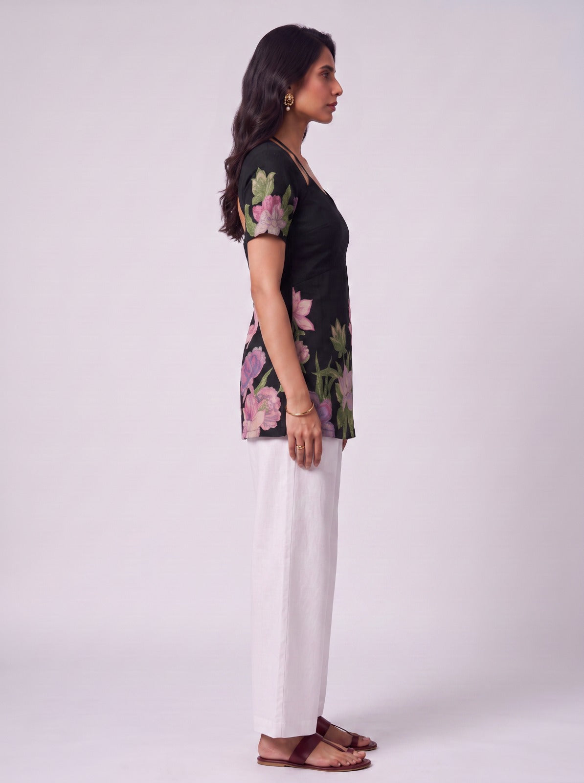 ANANYA BLACK TUNIC TOP