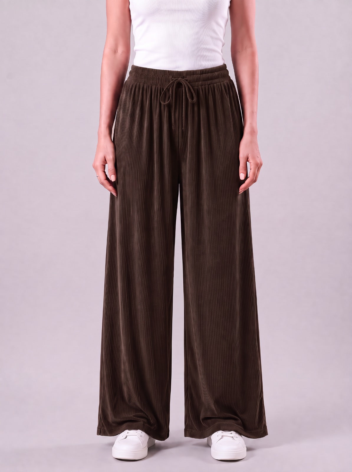 Nova Brown Relaxed Fit Pants