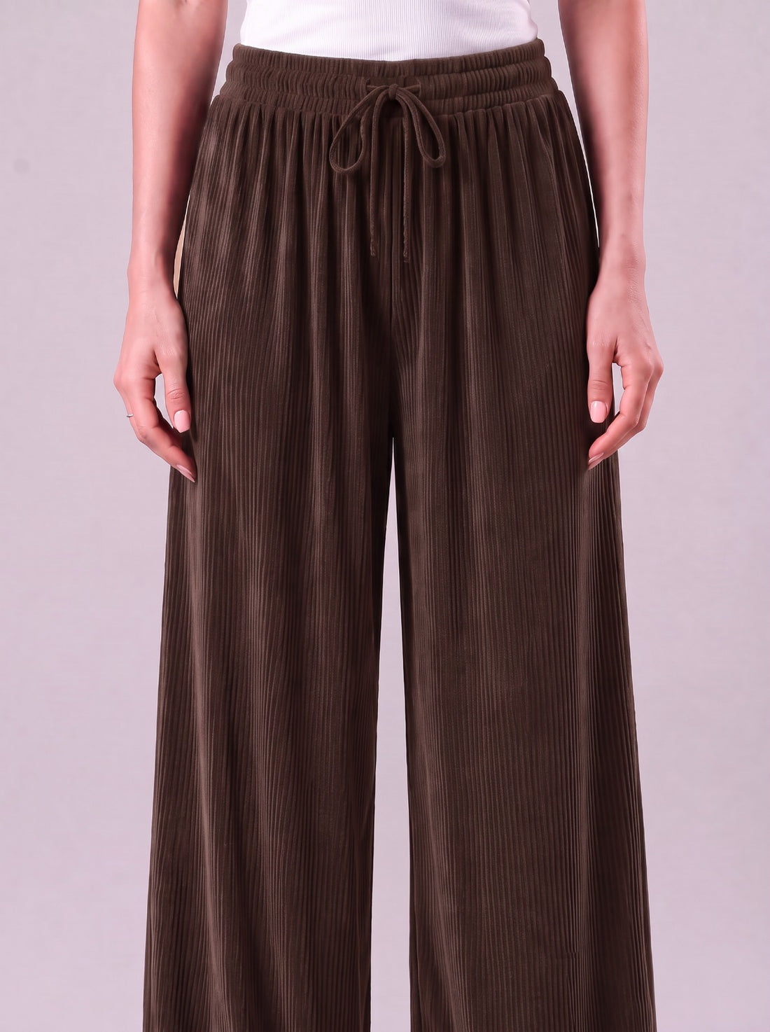 Nova Brown Relaxed Fit Pants
