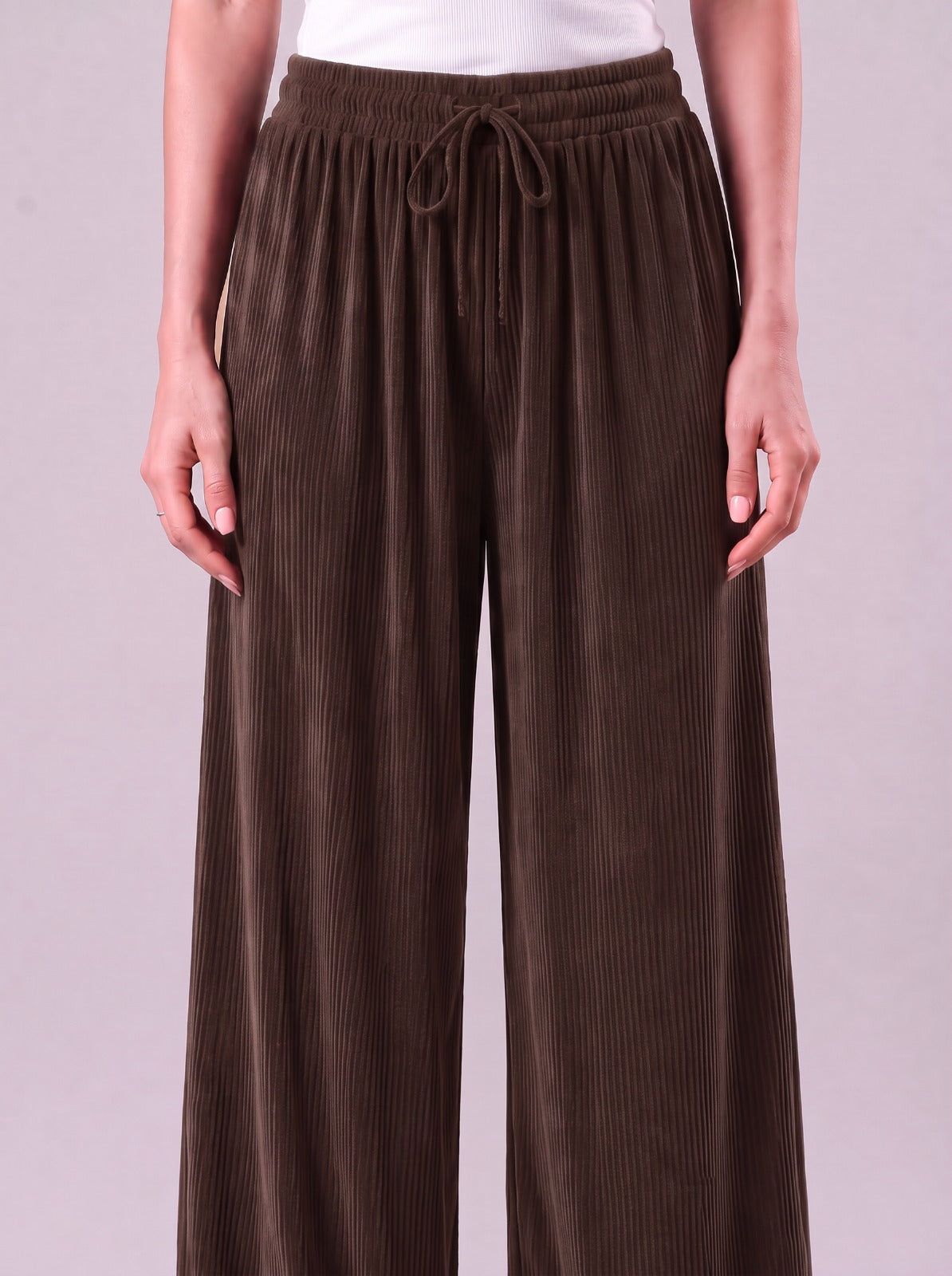 Nova Brown Relaxed Fit Pants