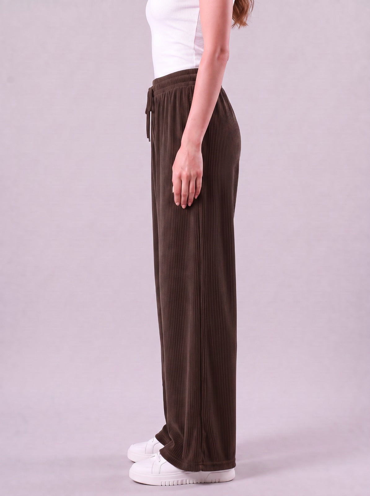 Nova Brown Relaxed Fit Pants