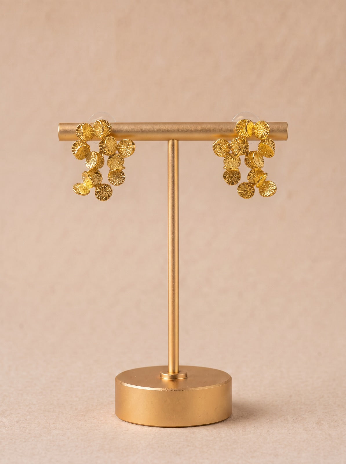 Golden Cascade Earrings