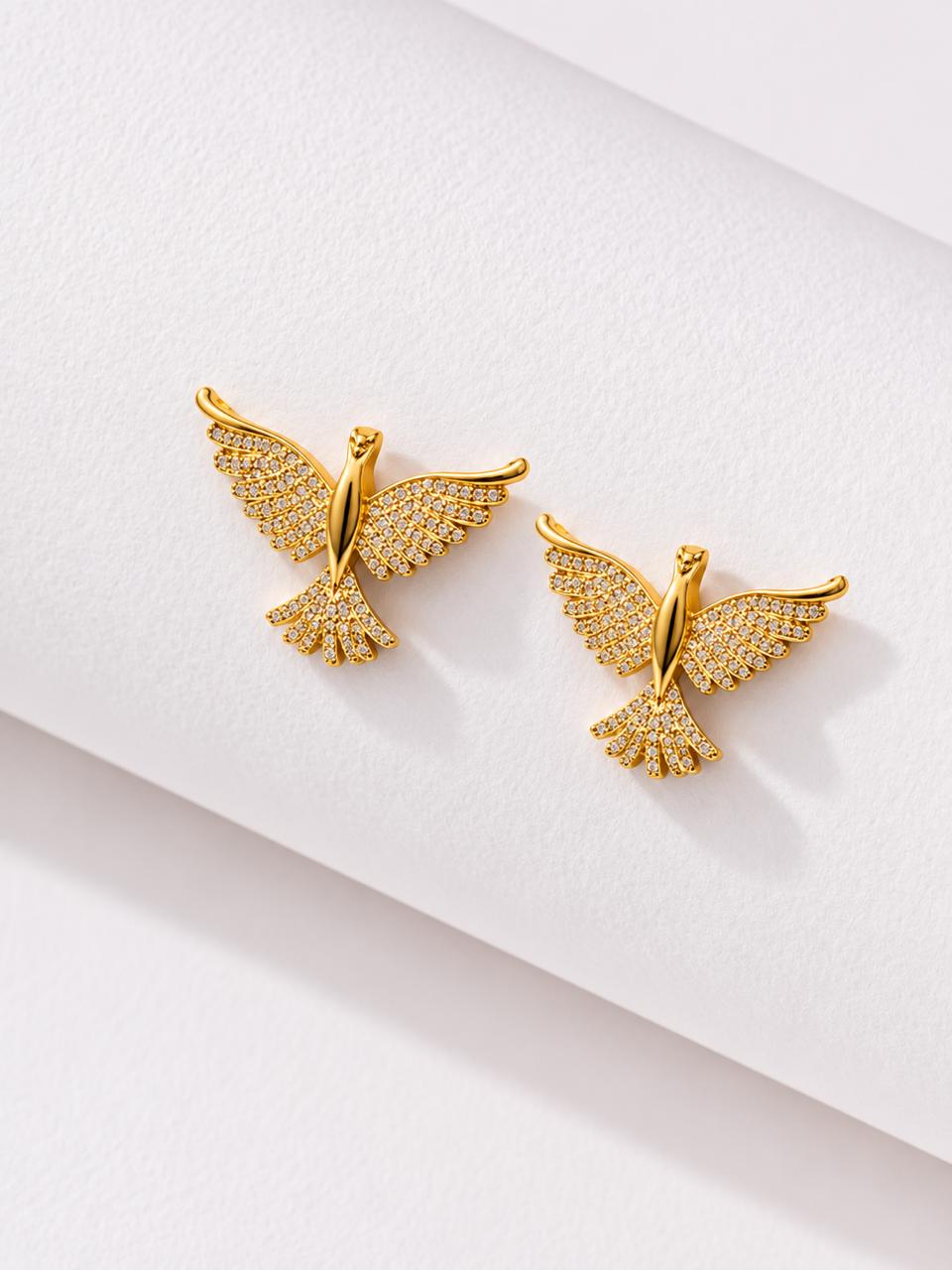 Flying Bird Earrings