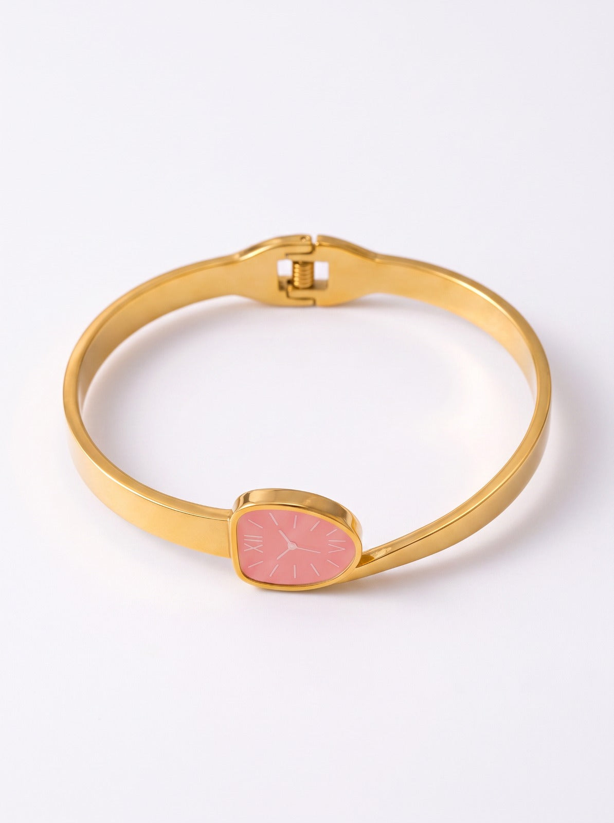 Pink Watch Cuff Bangle