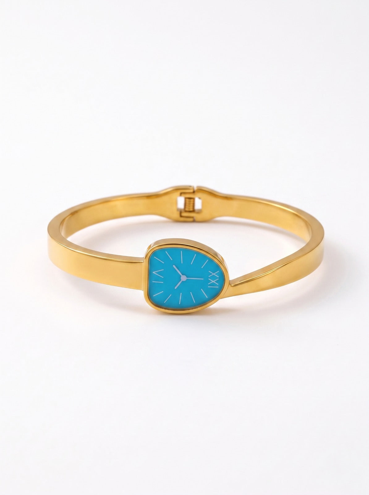 Blue Watch Cuff Bangle
