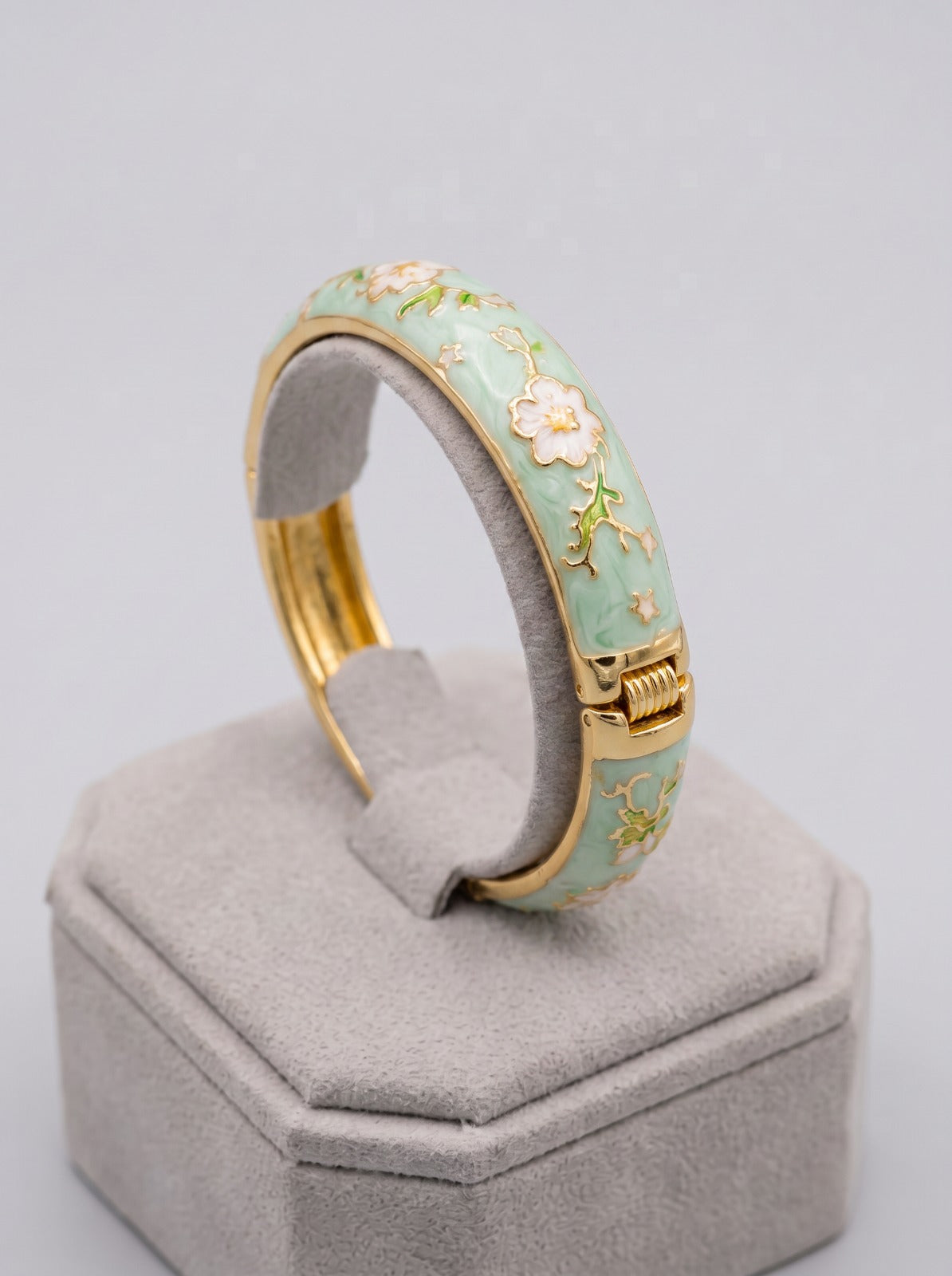 Mint Green Cuff Bangle