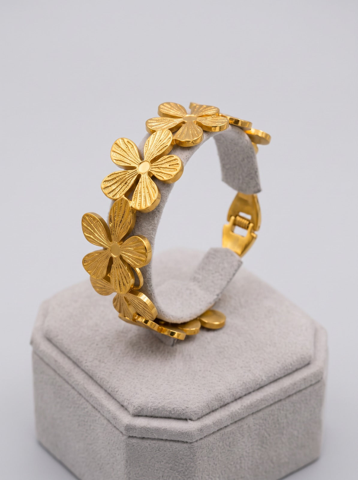 Pink Watch Cuff Bangle
