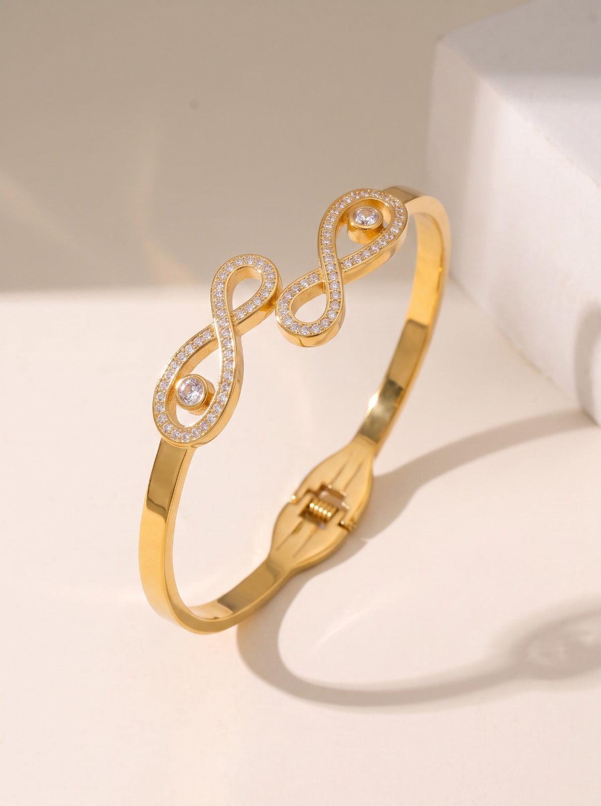 Infinity Cuff Bangle