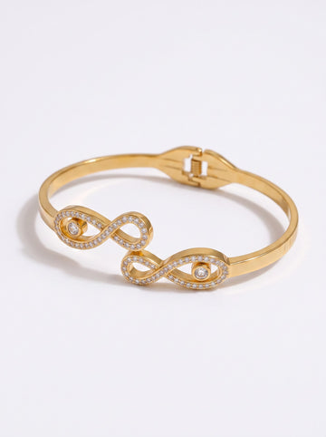 Infinity Cuff Bangle