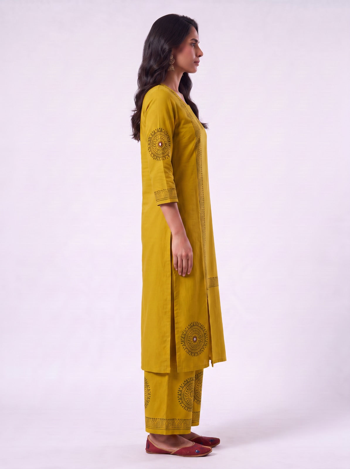 Mustard Radiance Co-Ord Set