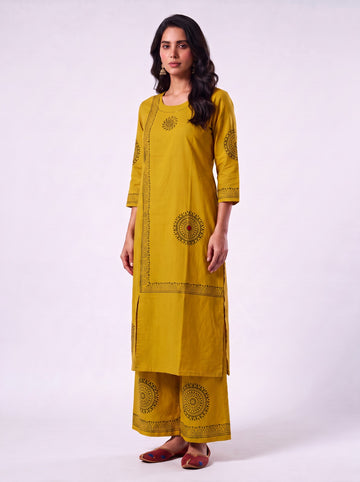 Mustard Radiance Co-Ord Set