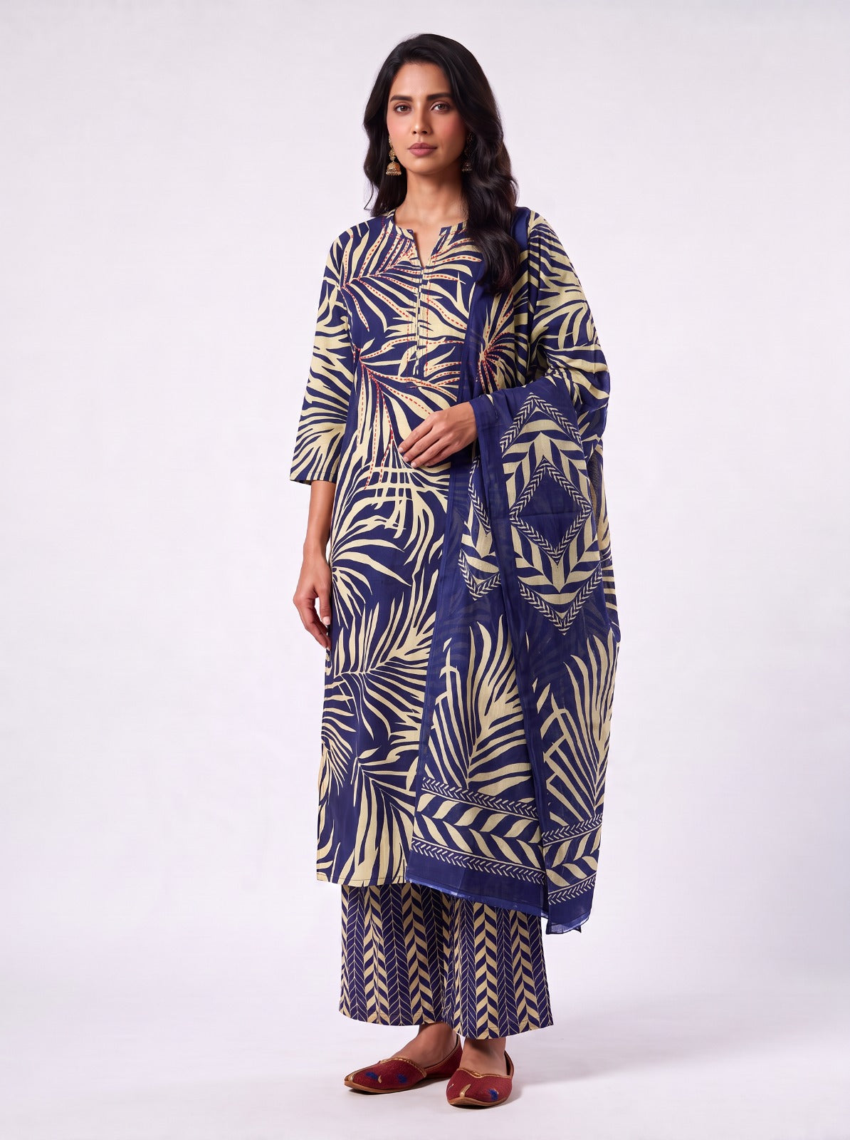 Blue Lagoon Jaipur Cotton Salwar Set