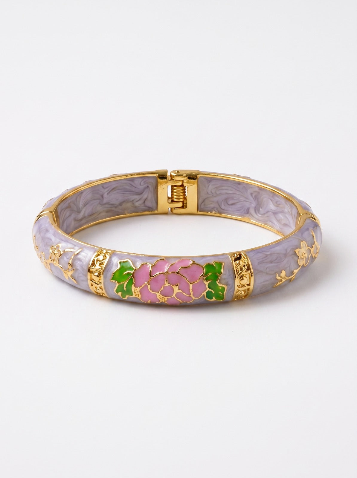 Lavender Cuff Bangle
