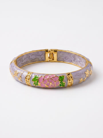 Lavender Cuff Bangle