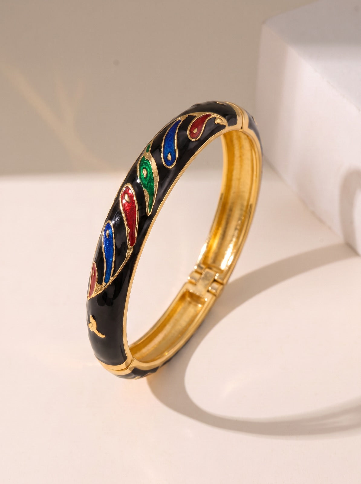 Black Cuff Bangle