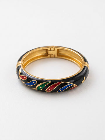 Black Cuff Bangle