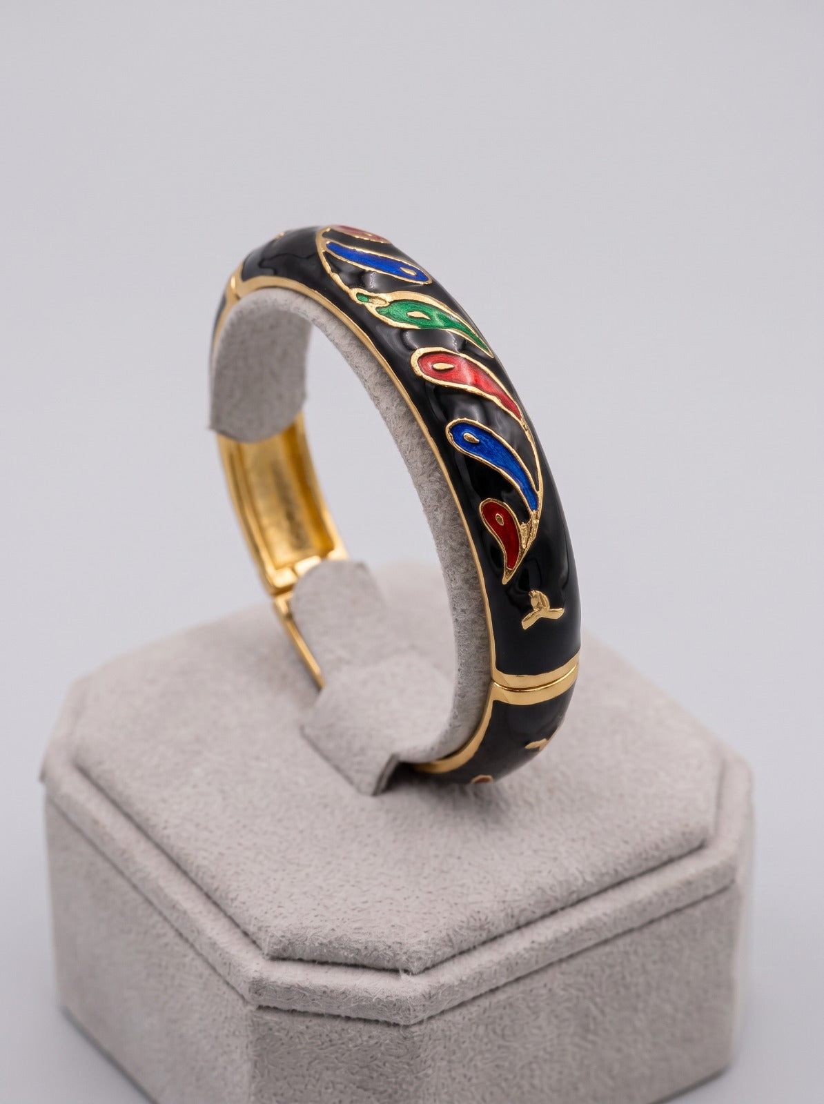 Black Cuff Bangle
