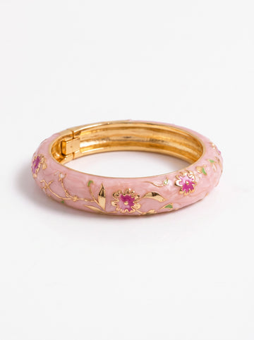 Pink Cuff Bangle