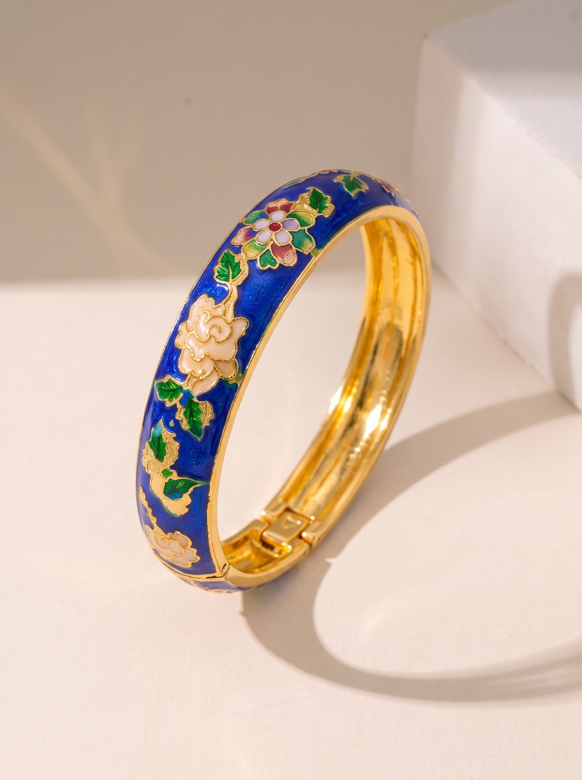 Electric Blue Cuff Bangle