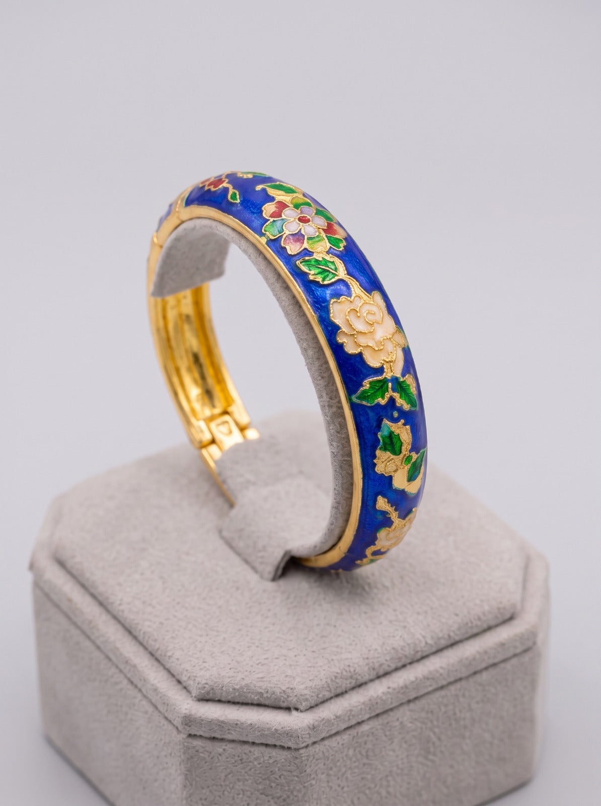 Electric Blue Cuff Bangle