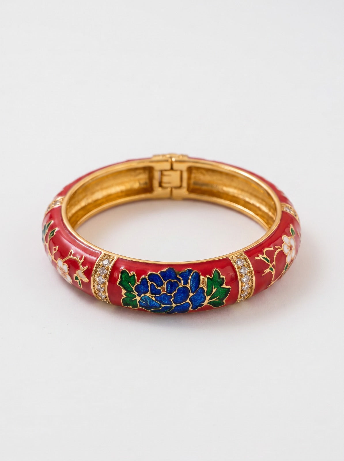 Red Cuff Bangle
