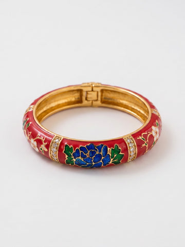 Red Cuff Bangle