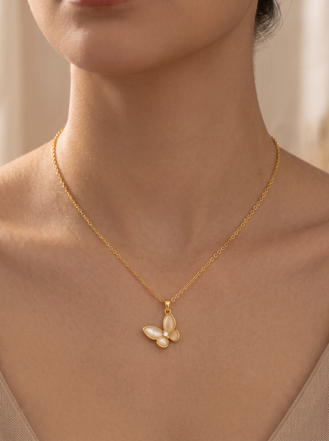 Aura Butterfly Necklace