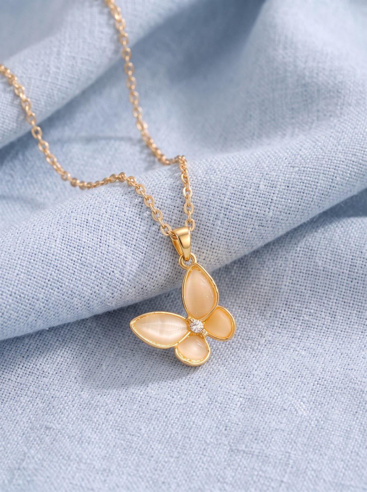 Aura Butterfly Necklace
