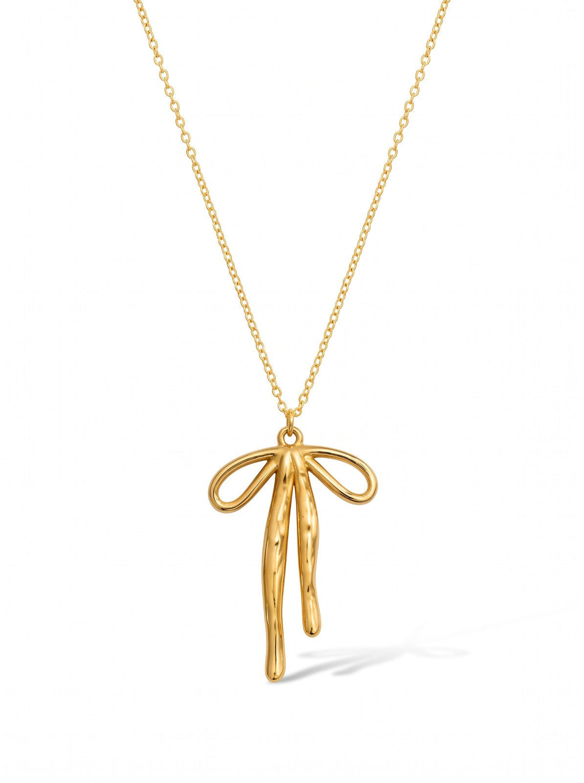 Bow Pendant Necklace