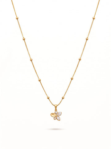 Floral Bead Necklace