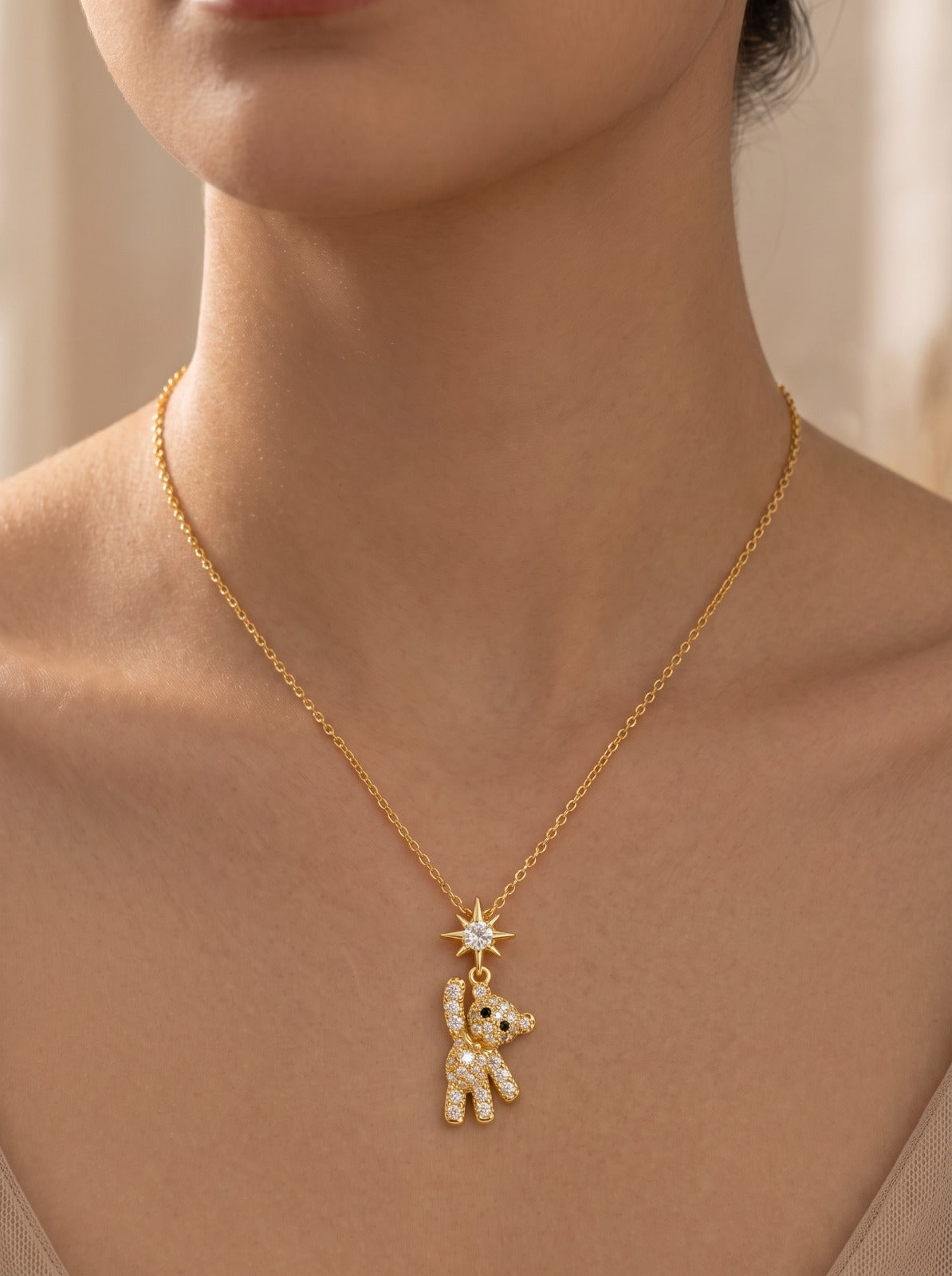 Little Teddy Necklace