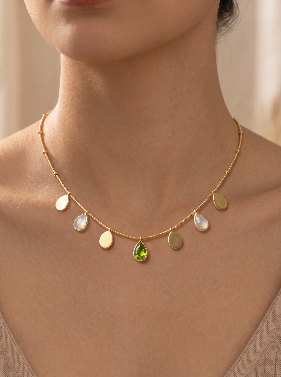 Green Gem Necklace
