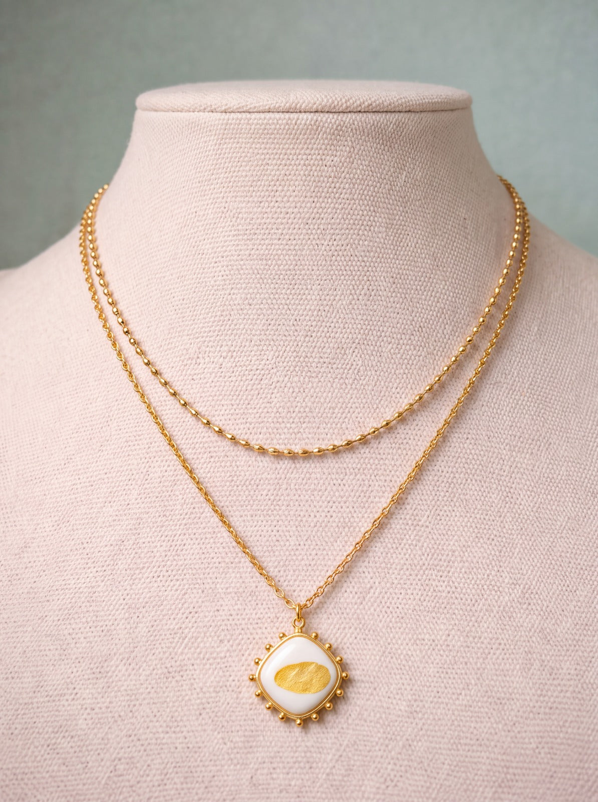 Solea Double Layered Necklace
