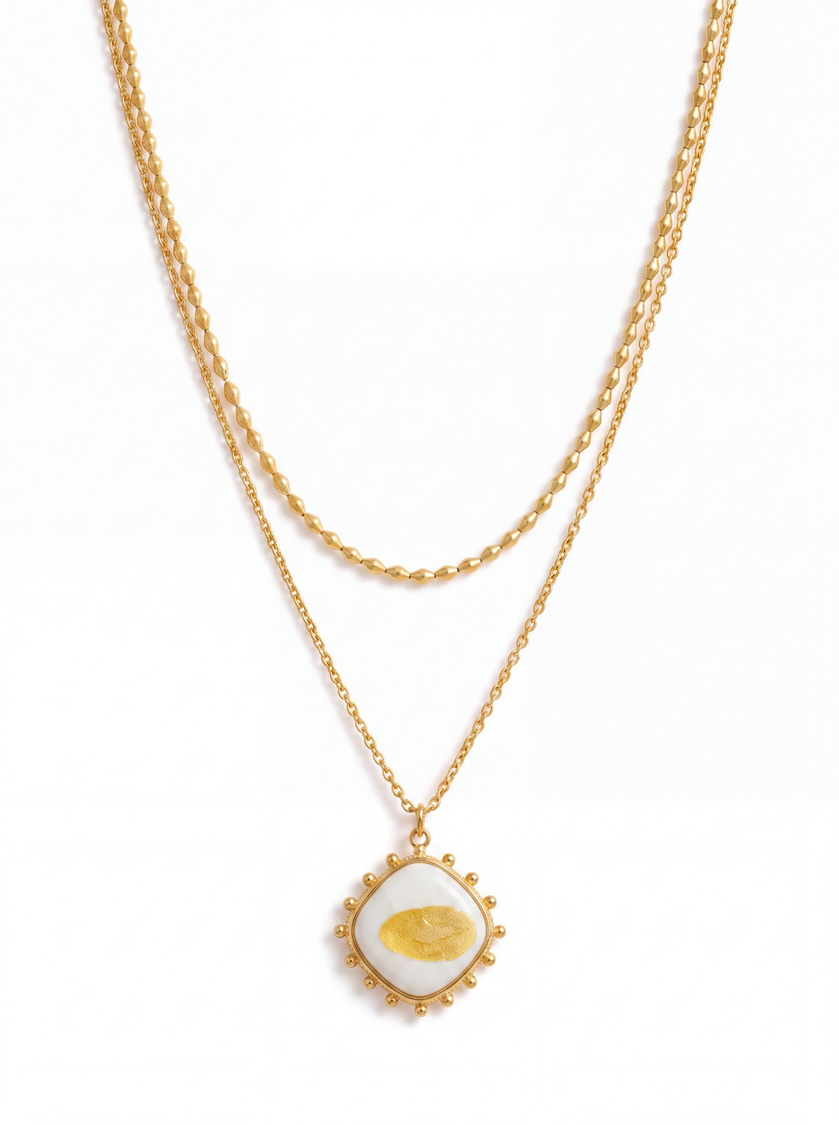 Solea Double Layered Necklace
