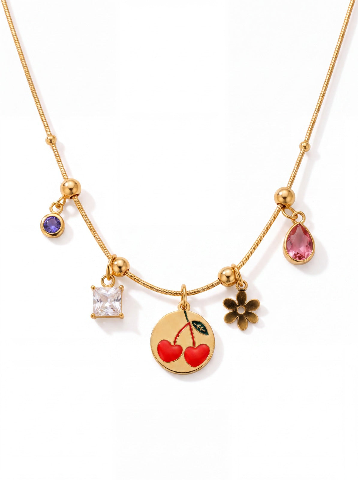 Cherry Charm Necklace