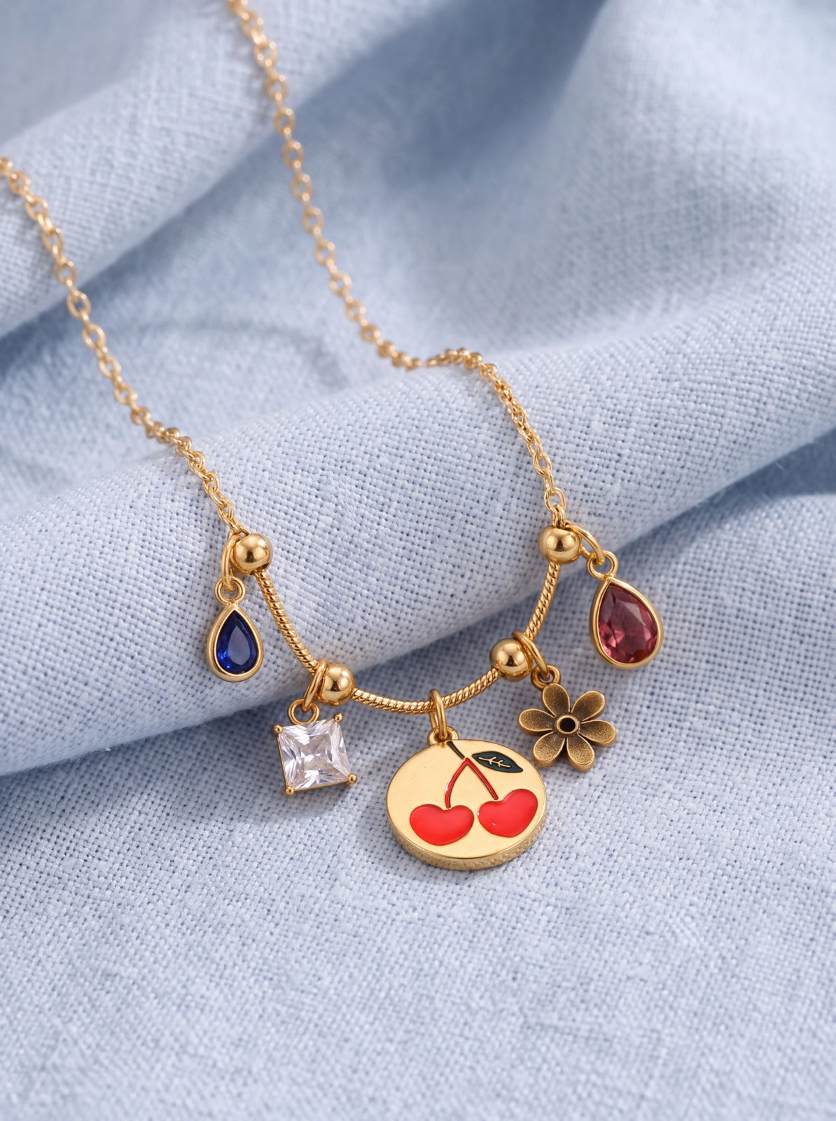 Cherry Charm Necklace