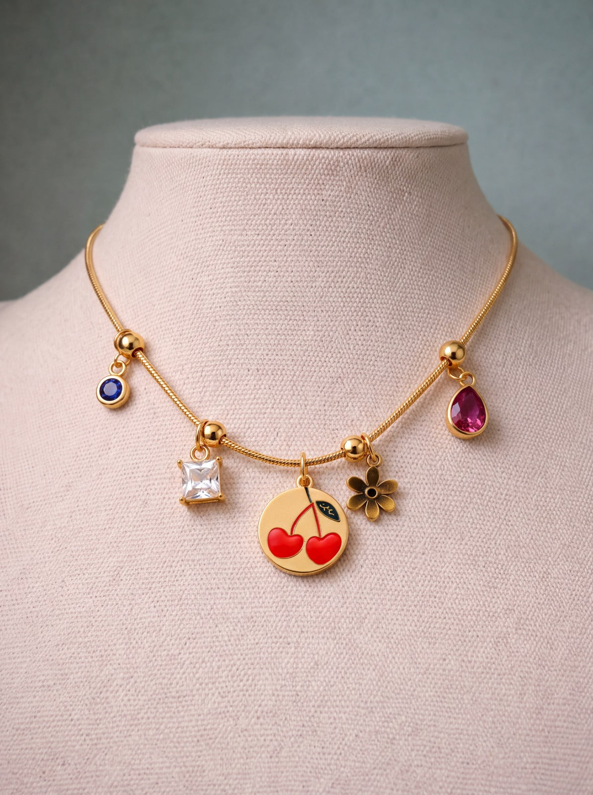 Cherry Charm Necklace