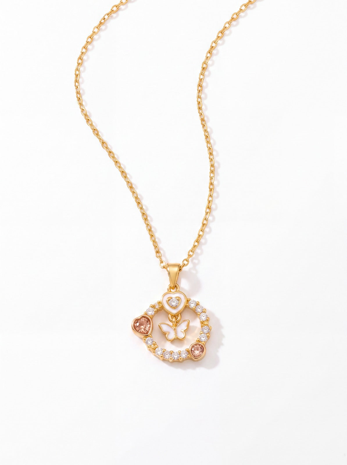 Love Butterfly Necklace