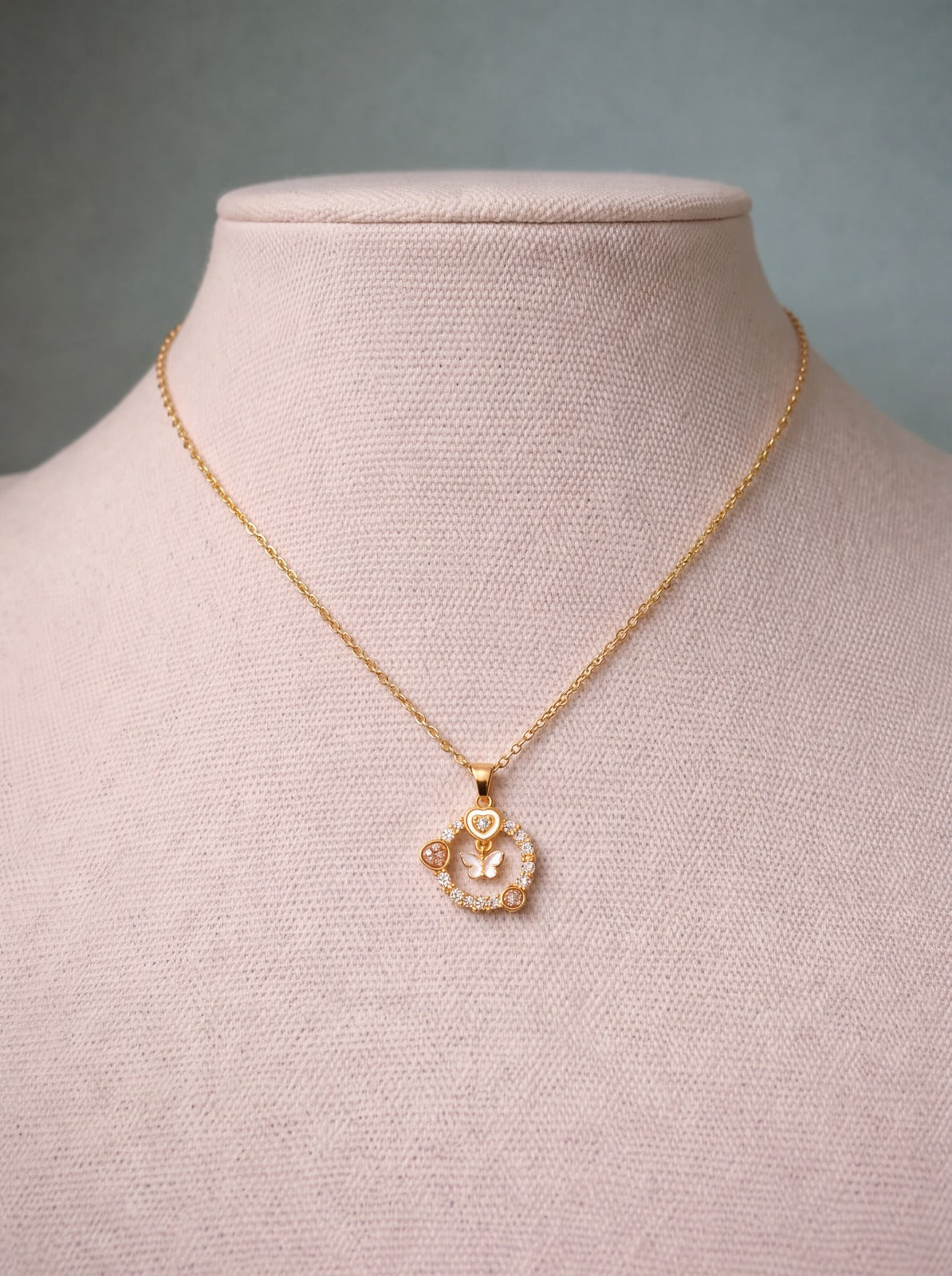Love Butterfly Necklace