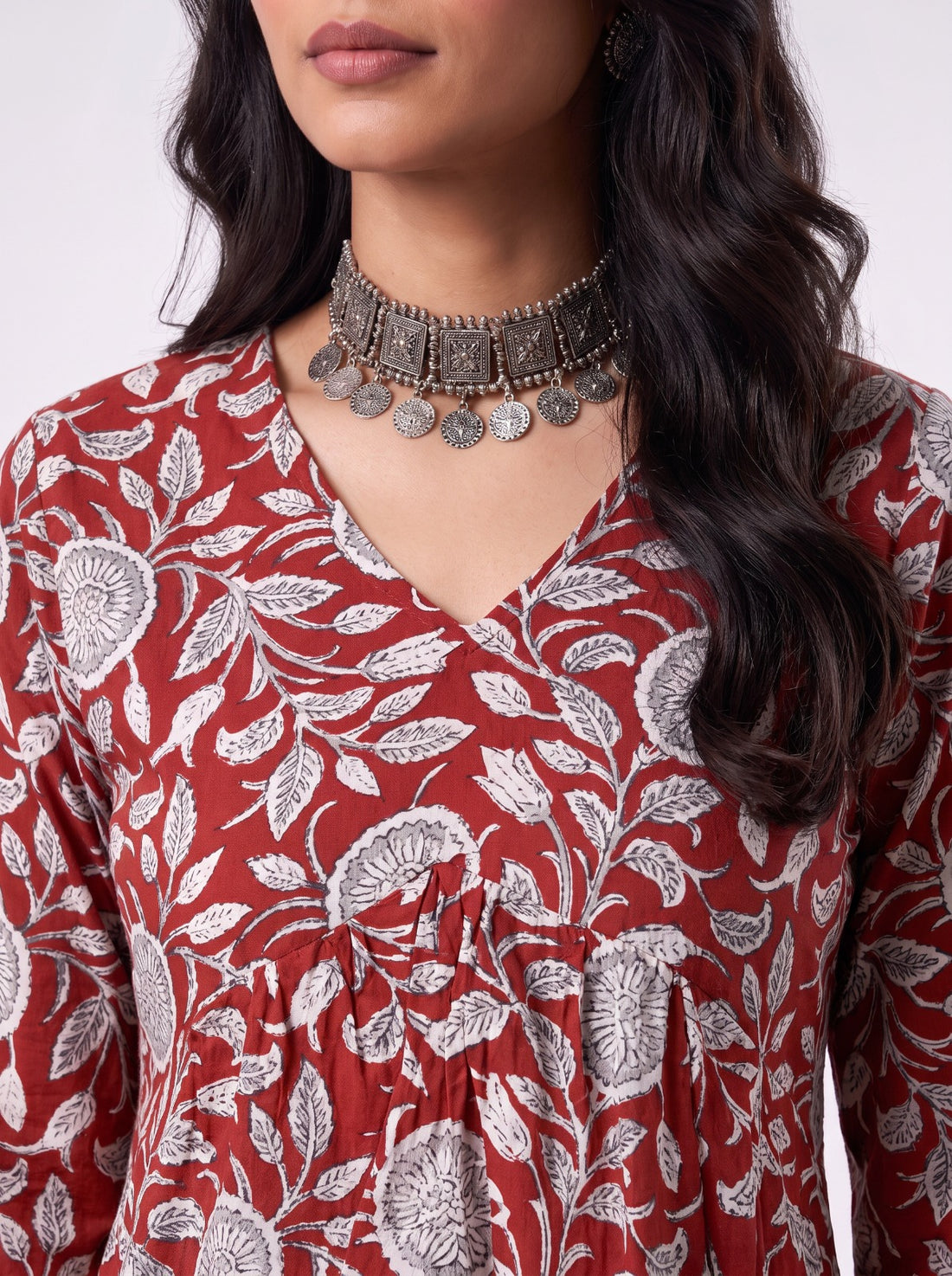 Classic Red Tunic Top
