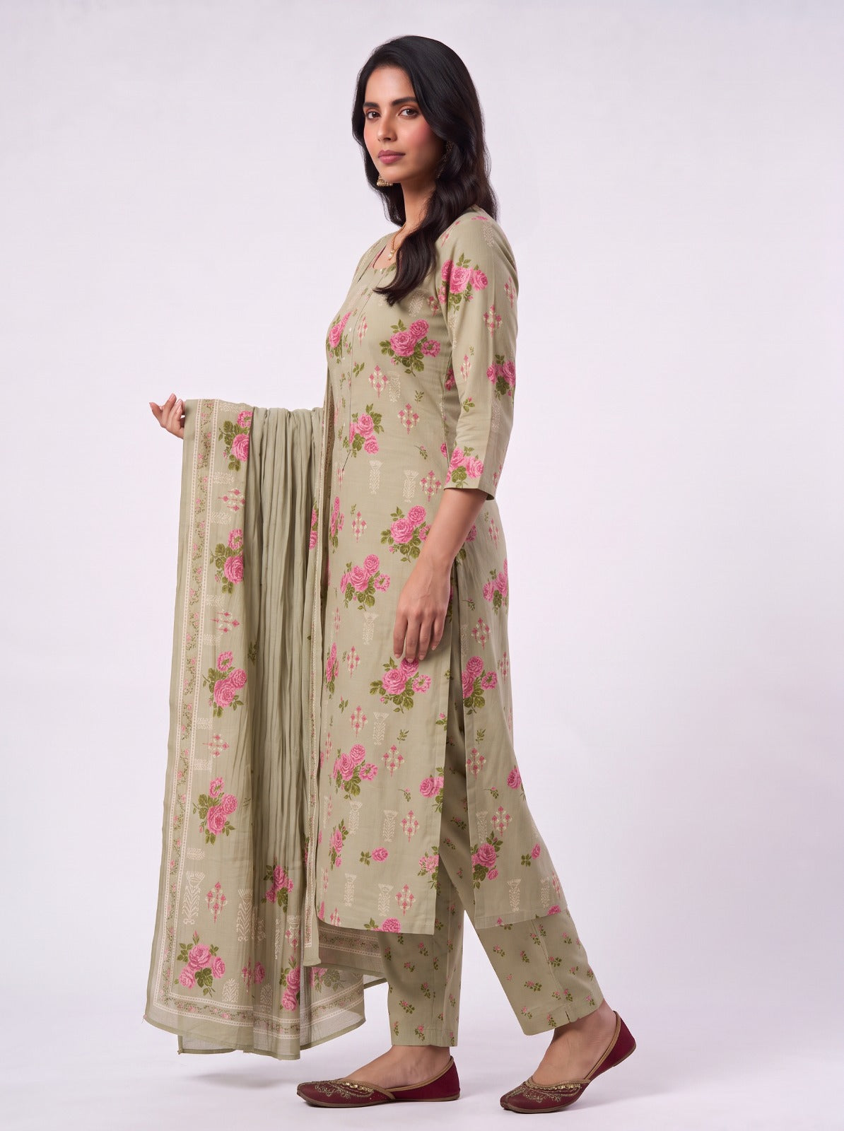 BEIGE COTTON JAIPUR