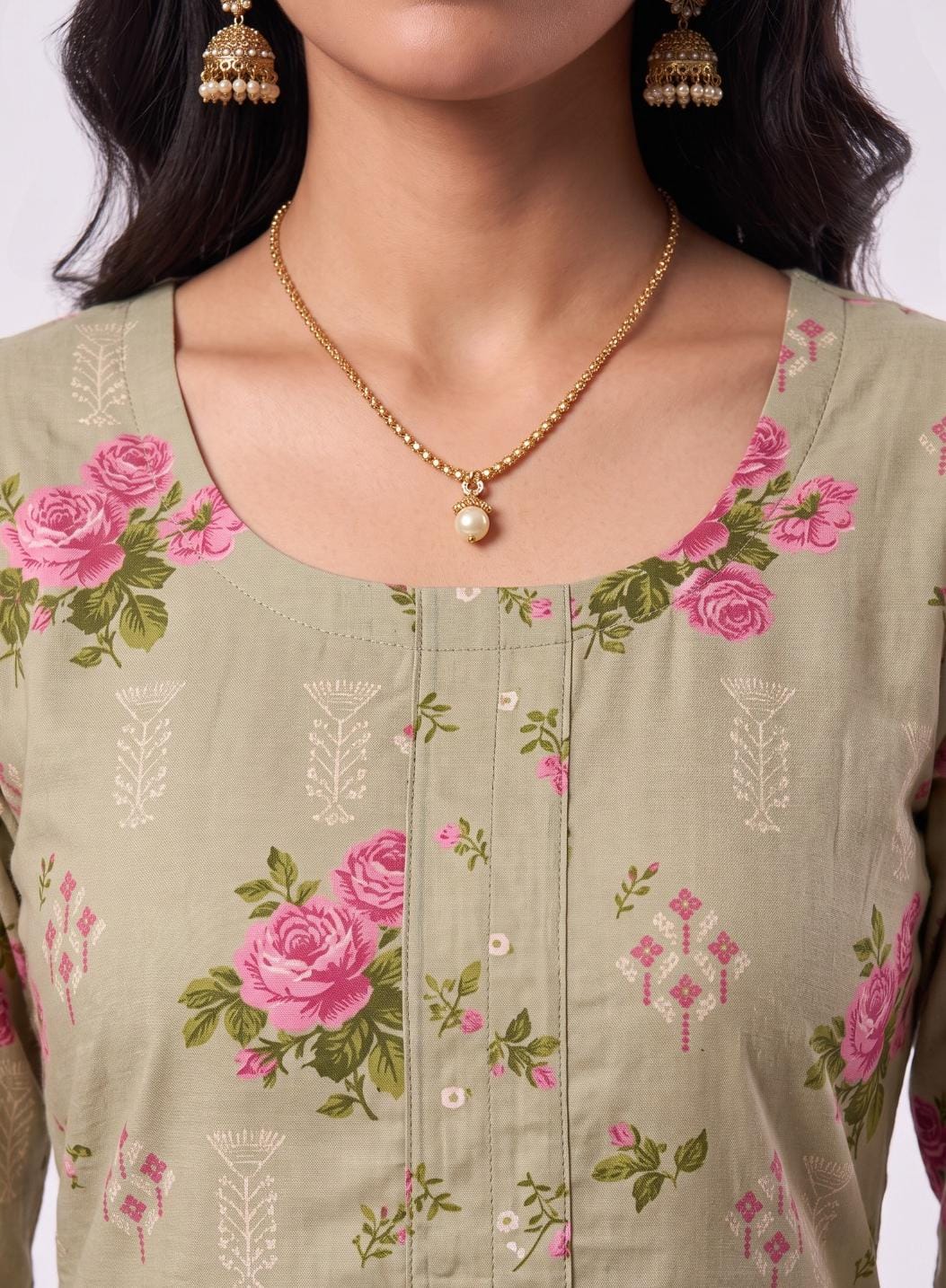 BEIGE COTTON JAIPUR